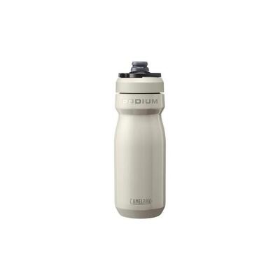 Wasserflasche monochrom Edelstahl 500ml - Podium Insulated Steel silber