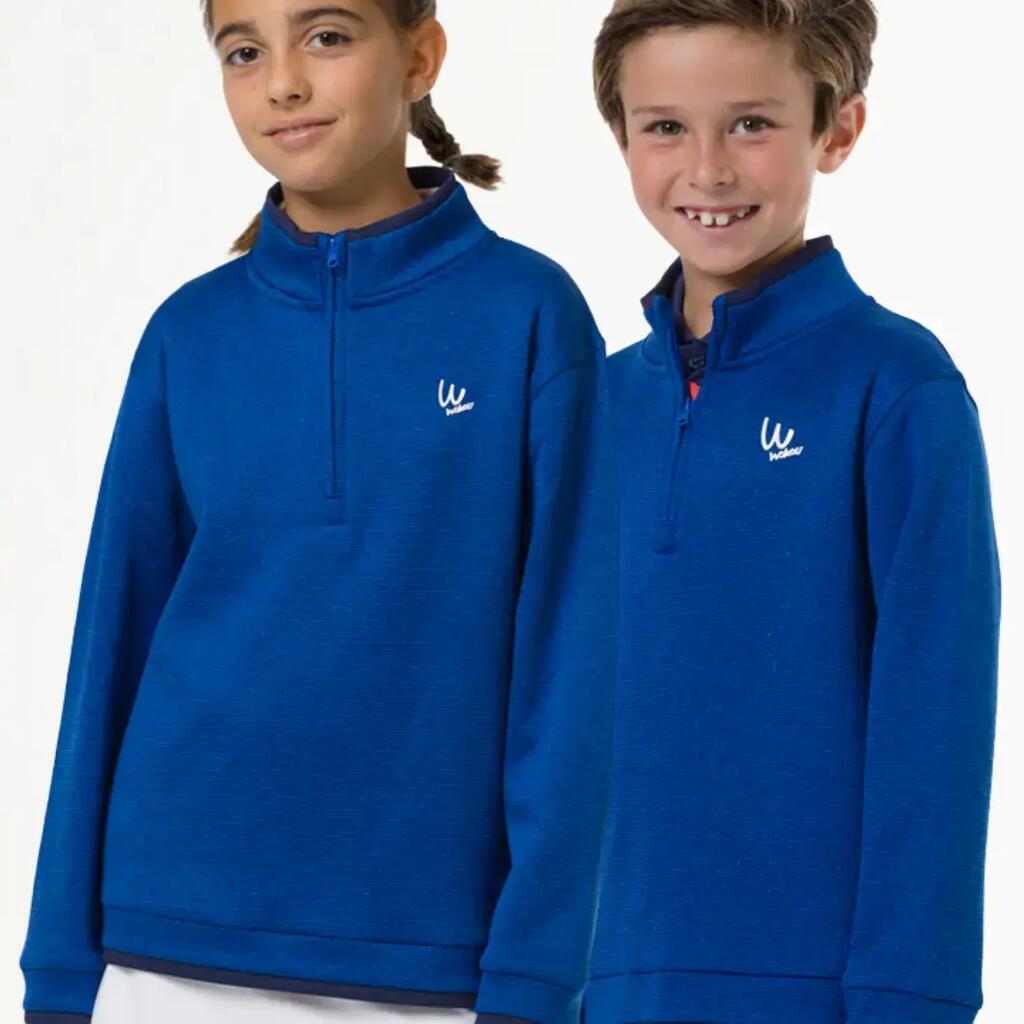 Unisex Blue Golf Fleece Jackets