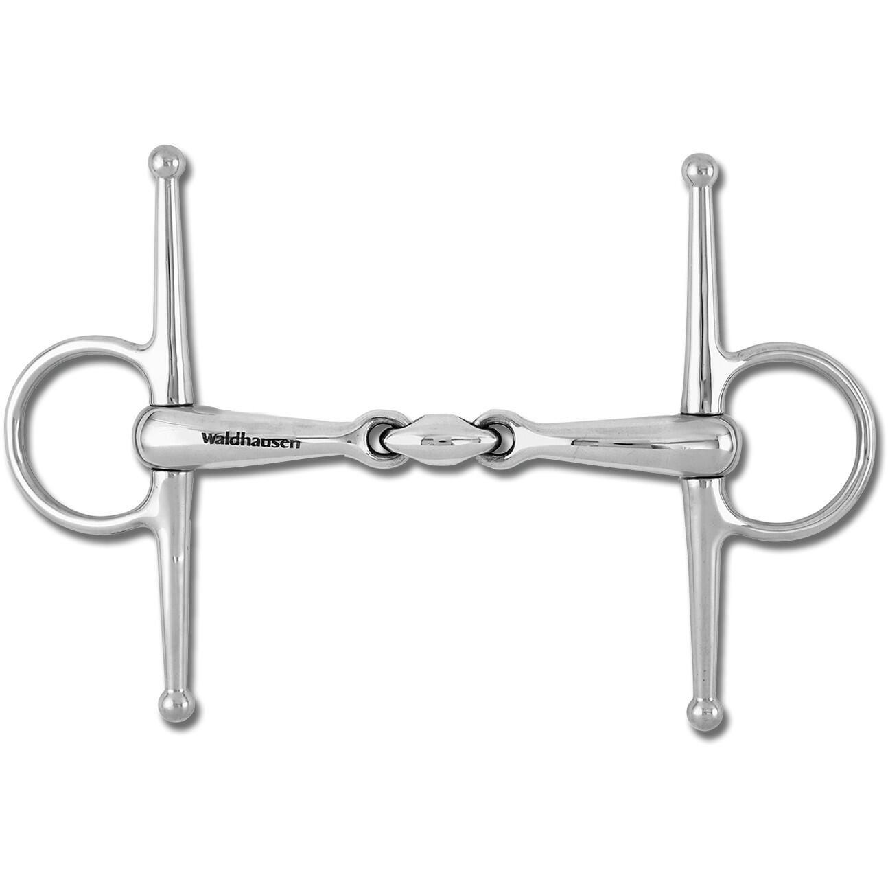 Waldhausen - Mors Double Brisures Pour Cheval À Branches Waldhausen Massif - Mors - Gris - 125 Mm - Decathlon