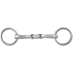 Mors de bride pour cheval double brisure Waldhausen Massif