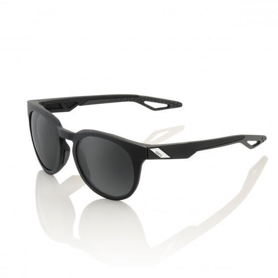 100% - Campo - Soft Tact Black - Grey Peakpolar Lens - Lunettes De Soleil - Noir - Taille Unique - Decathlon