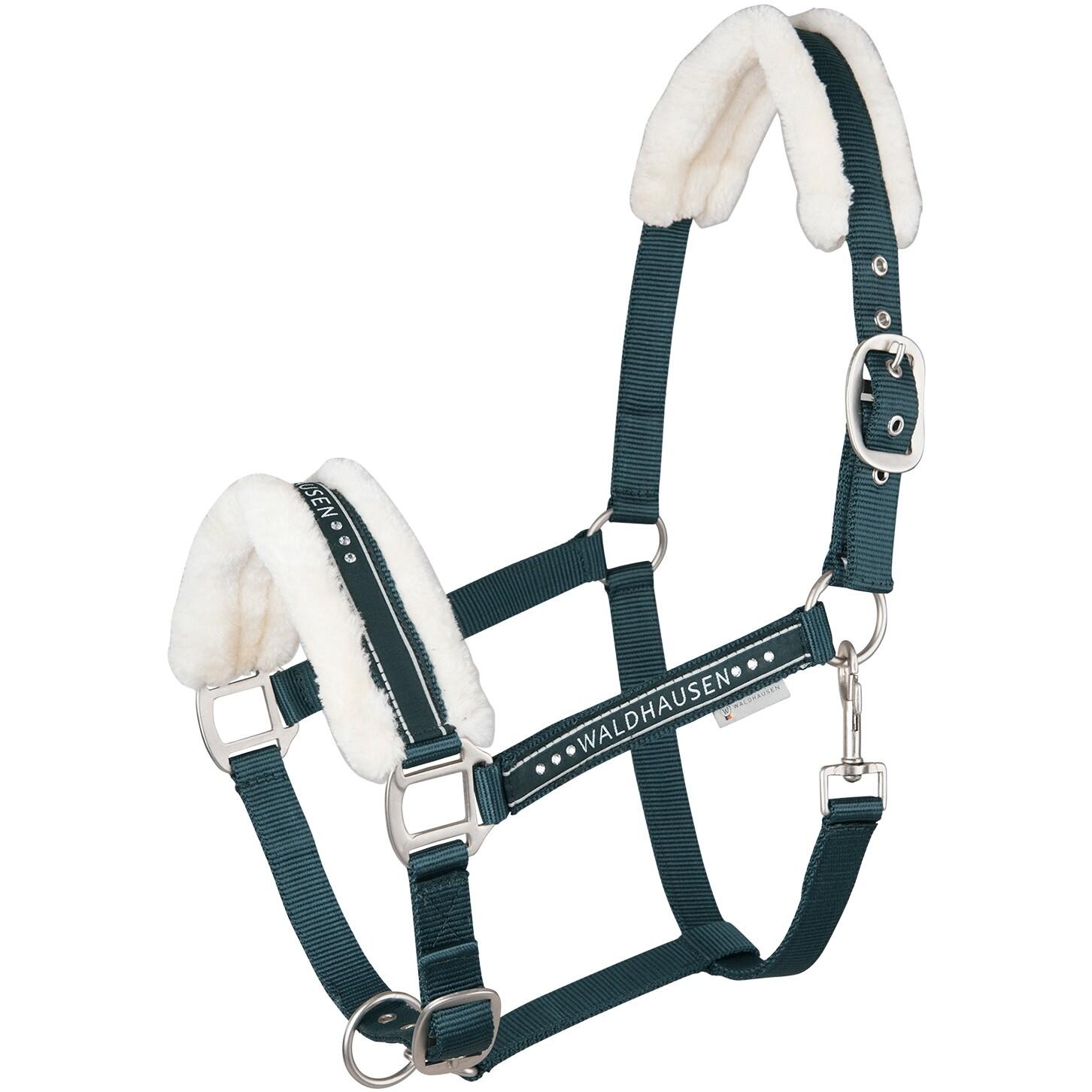 Waldhausen - Licol Pour Cheval Avec Fourrure Waldhausen Elegant - Licol - Vert - Xfs - Decathlon