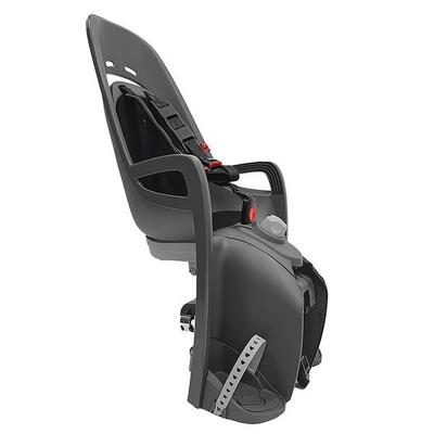 Hamax Kindersitz Zenith Relax grau/schwarz, Befestigung Gepäckträger