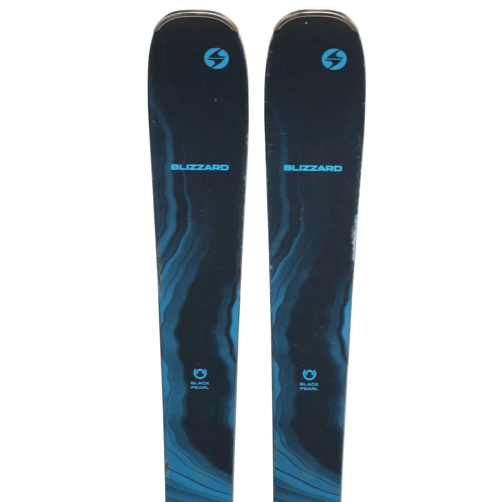 RECONDITIONNE - Ski Blizzard Black Pearl 88 Sp + Fixations 5/5