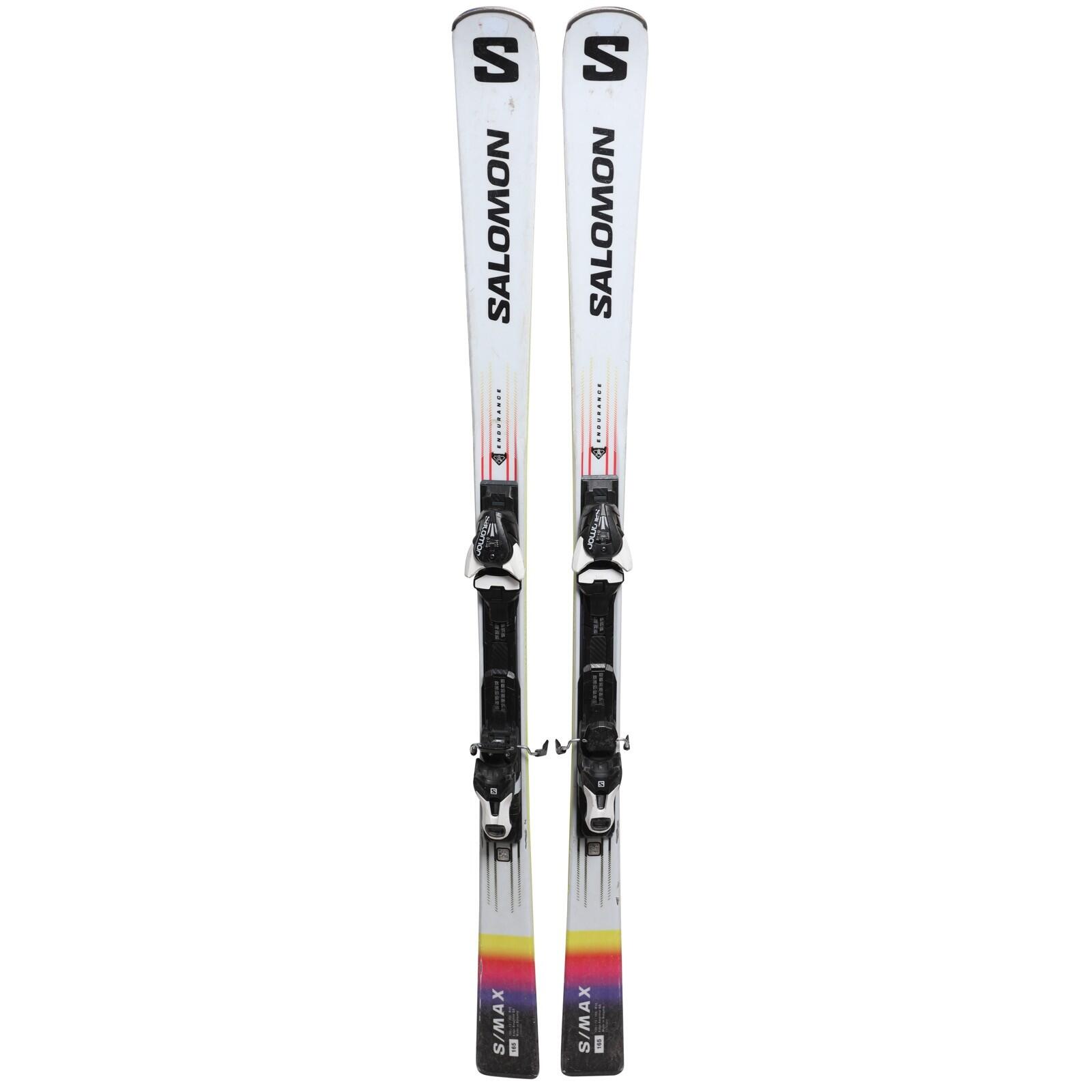 RECONDITIONNE - Ski Salomon S Max Endurance + Fixations 2/4