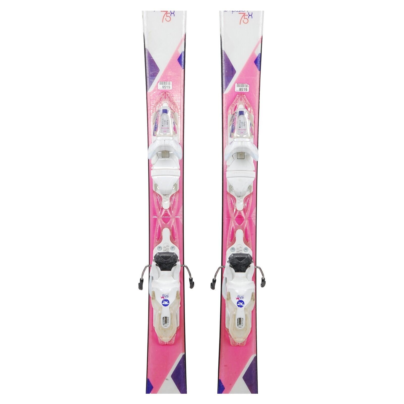 RECONDITIONNE - Ski Rossignol Temptation 75x + Fixations 3/4