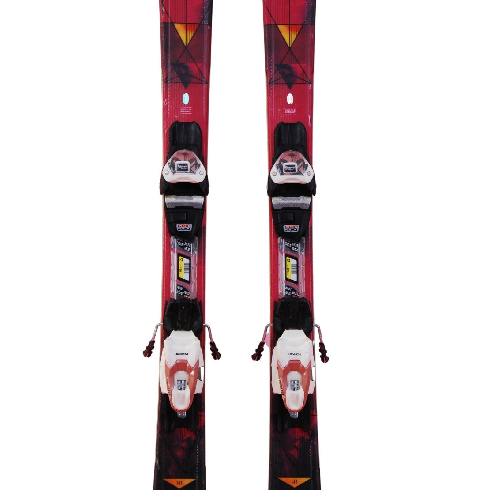 RECONDITIONNE - Ski Volkl Flair 76 + Fixations 3/5