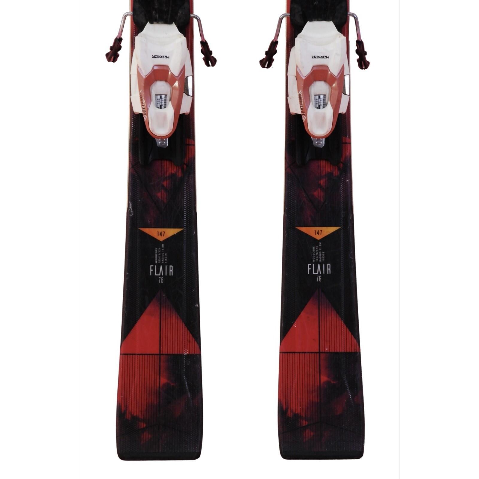 RECONDITIONNE - Ski Volkl Flair 76 + Fixations 4/5