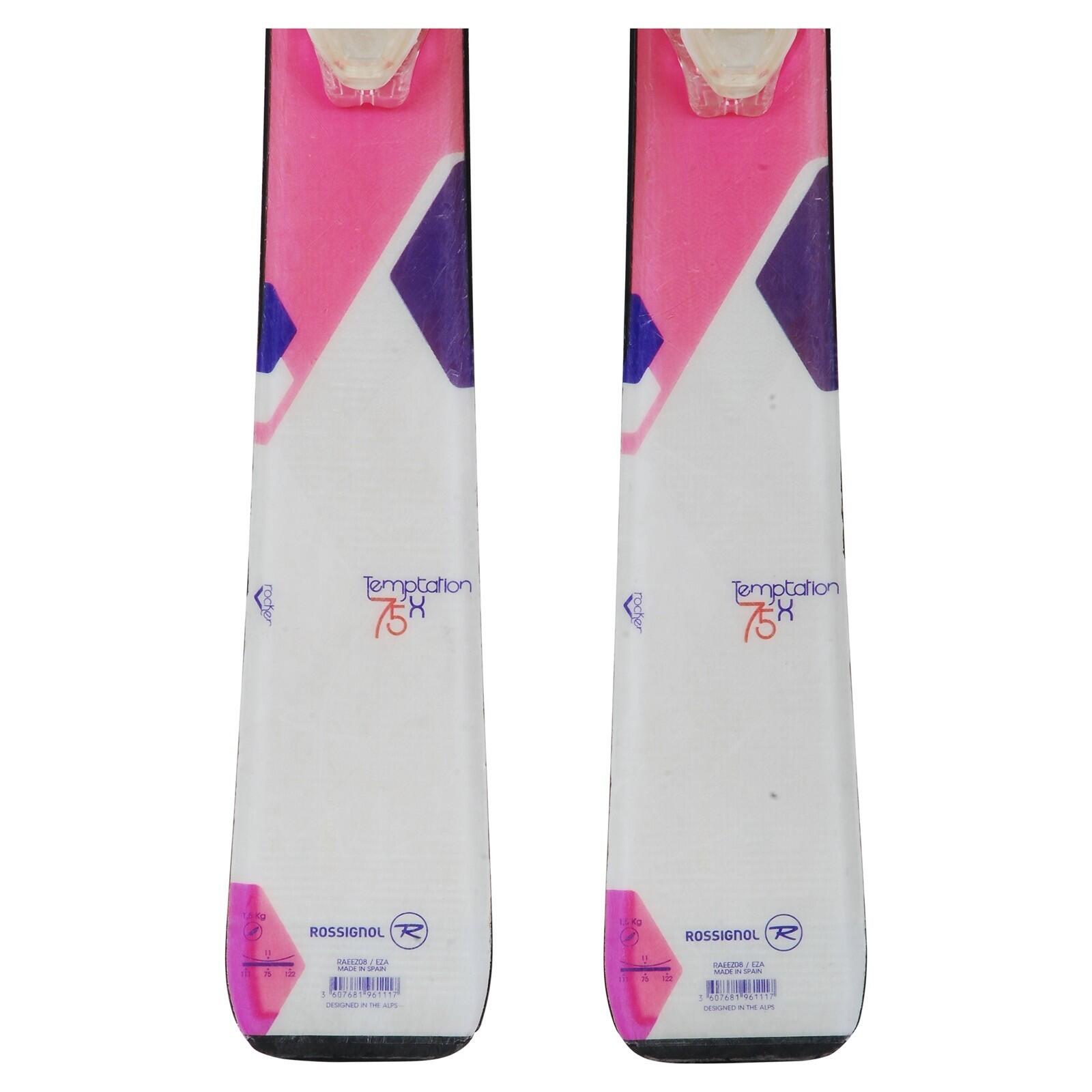 RECONDITIONNE - Ski Rossignol Temptation 75x + Fixations 4/4