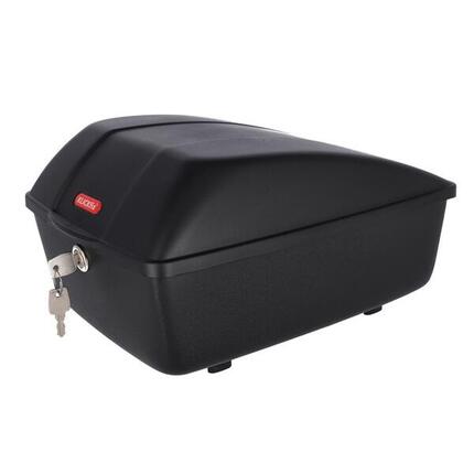 Klickfix Bike-Box für Racktime sw,25x35x18cm,12ltr, inkl. Kuppl.-Stück
