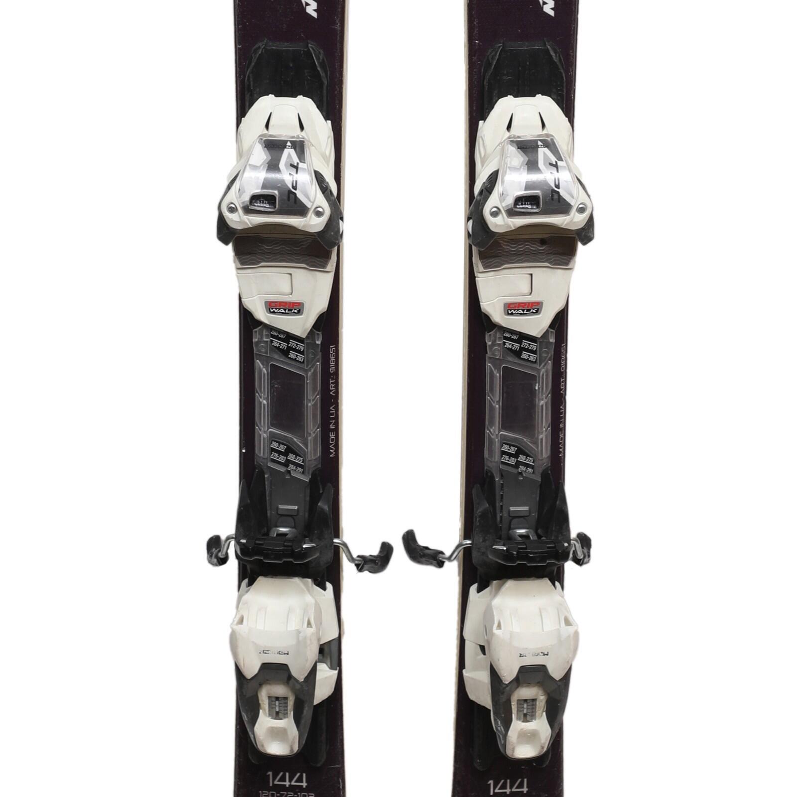 TWEEDEHANDS - Ski Occasion Nordica Sentra S5 + Fixations - GOEDE 3/4