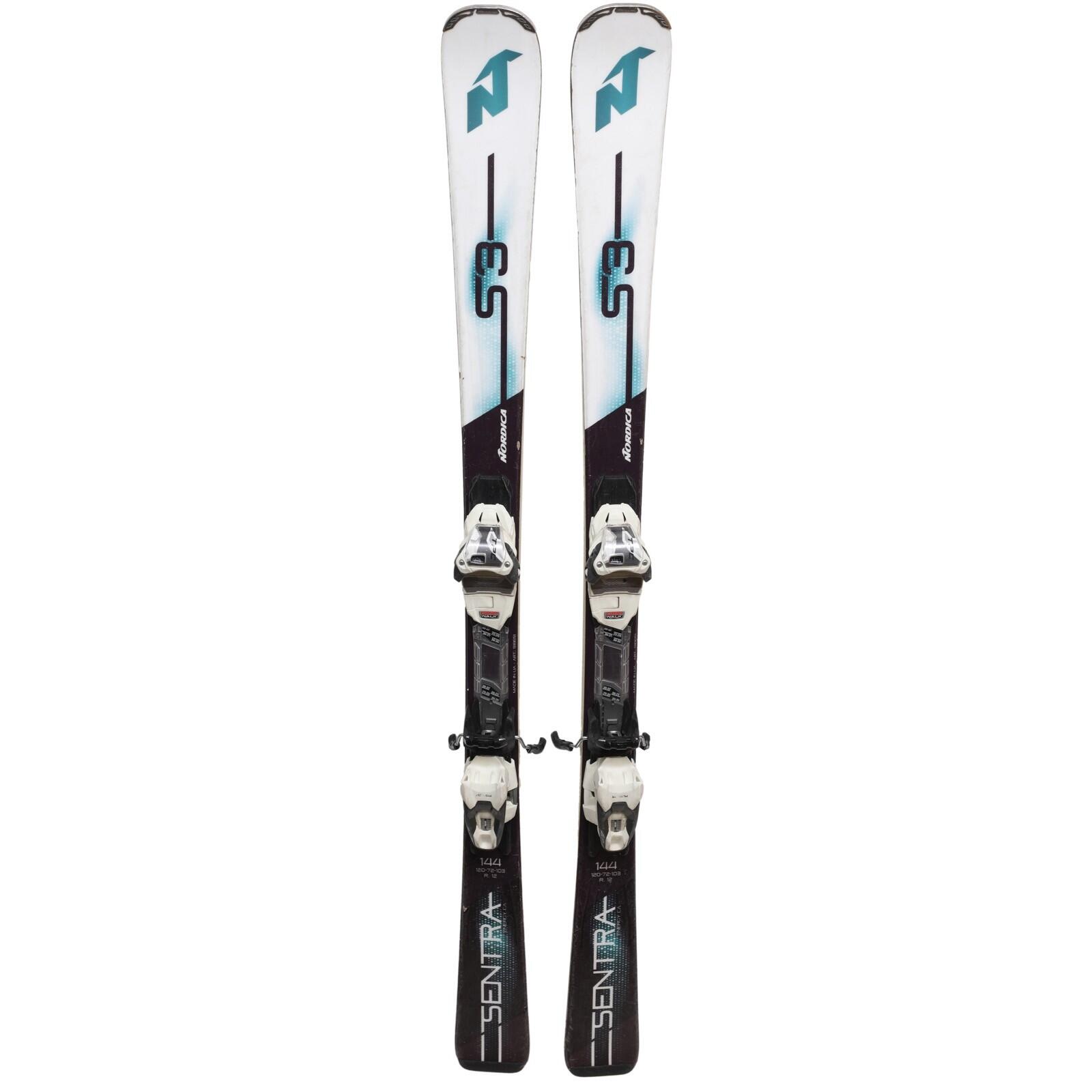TWEEDEHANDS - Ski Occasion Nordica Sentra S5 + Fixations - GOEDE 2/4