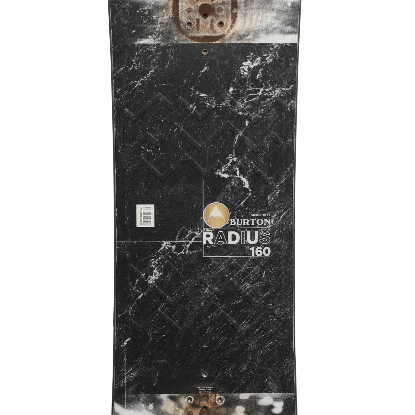 RECONDITIONNE - Snowboard Burton Radius + Fixations Coque 3/4