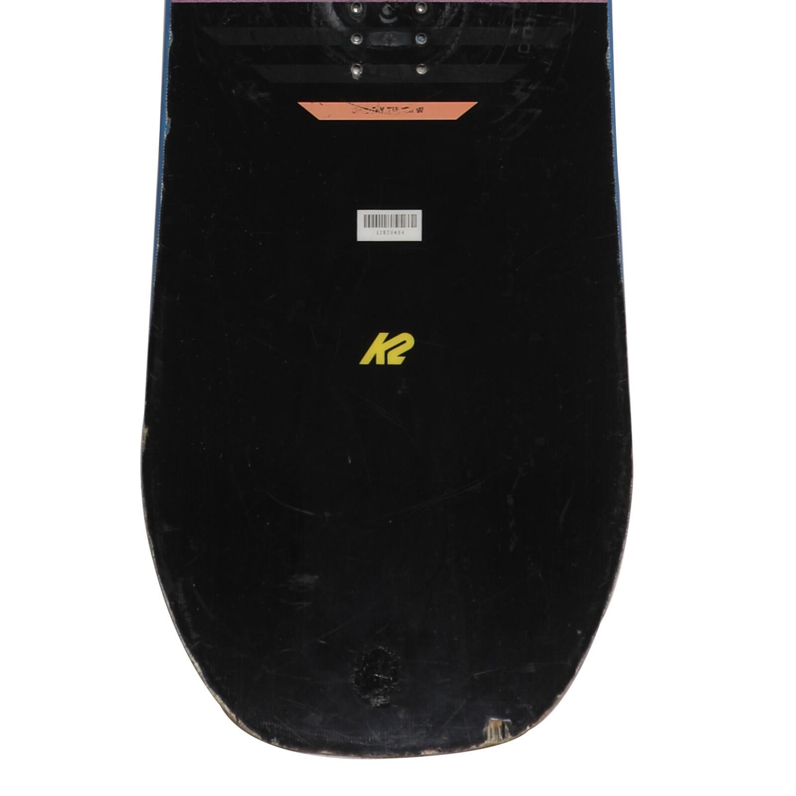 RECONDITIONNE - Snowboard K2 Broadcast + Fixations Coque 4/4
