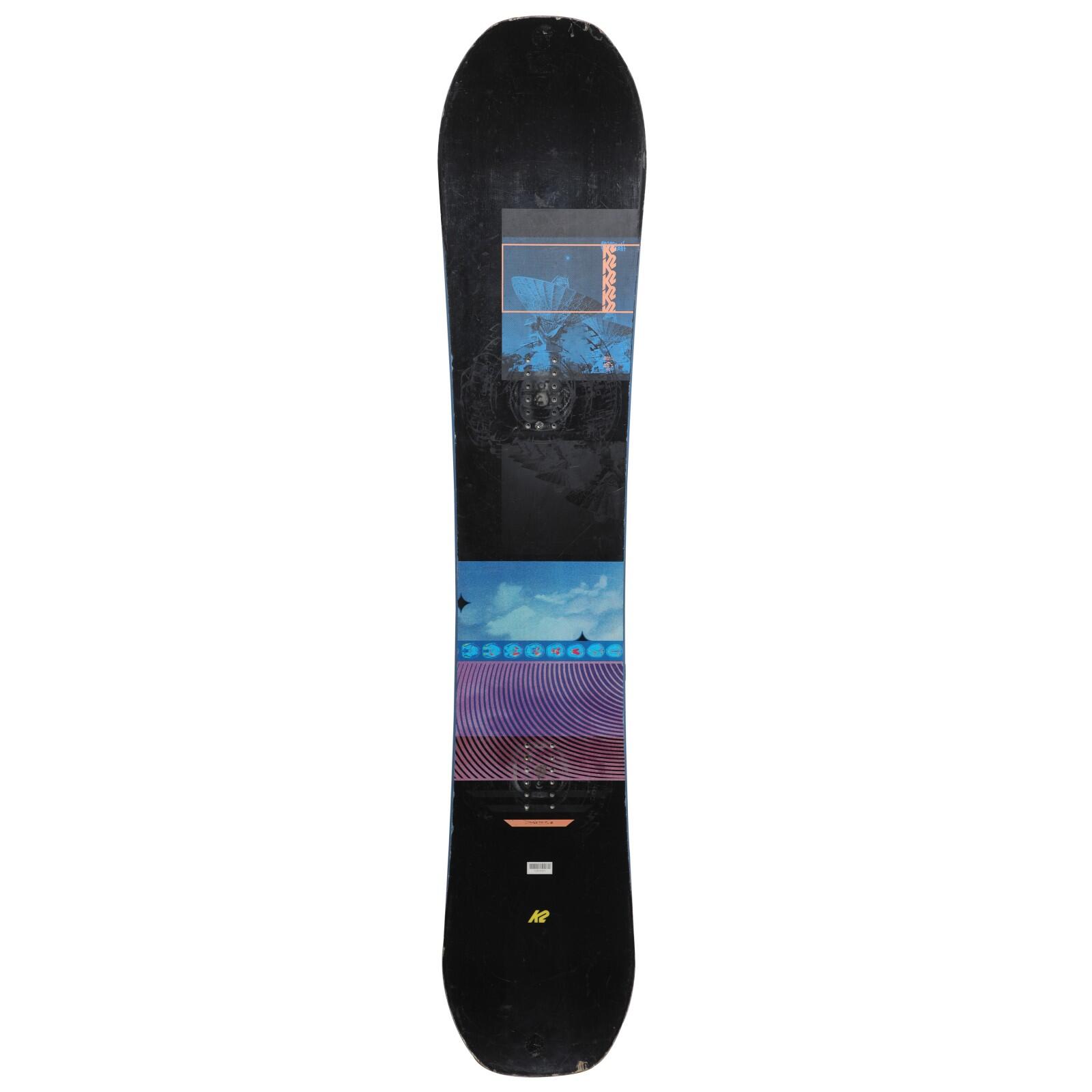 K2 - Reconditionne - Snowboard K2 Broadcast + Fixations Coque - Snowboard - Multicolore|noir - 158 Cm Wide - Decathlon