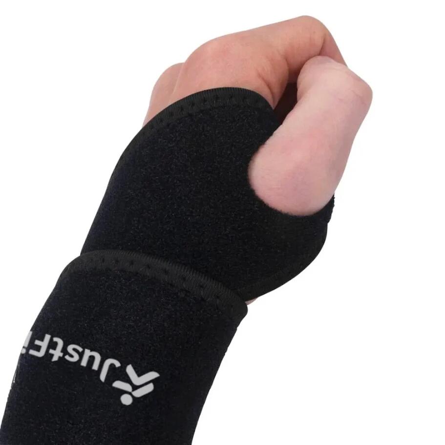 Protectores de pulso em neoprene para atletas JustFit (conjunto de 2) 3/5
