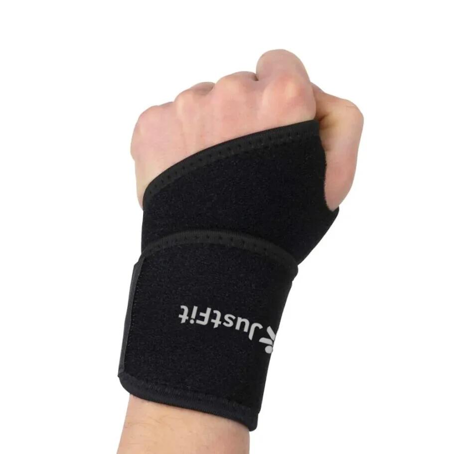 Protectores de pulso em neoprene para atletas JustFit (conjunto de 2) 5/5