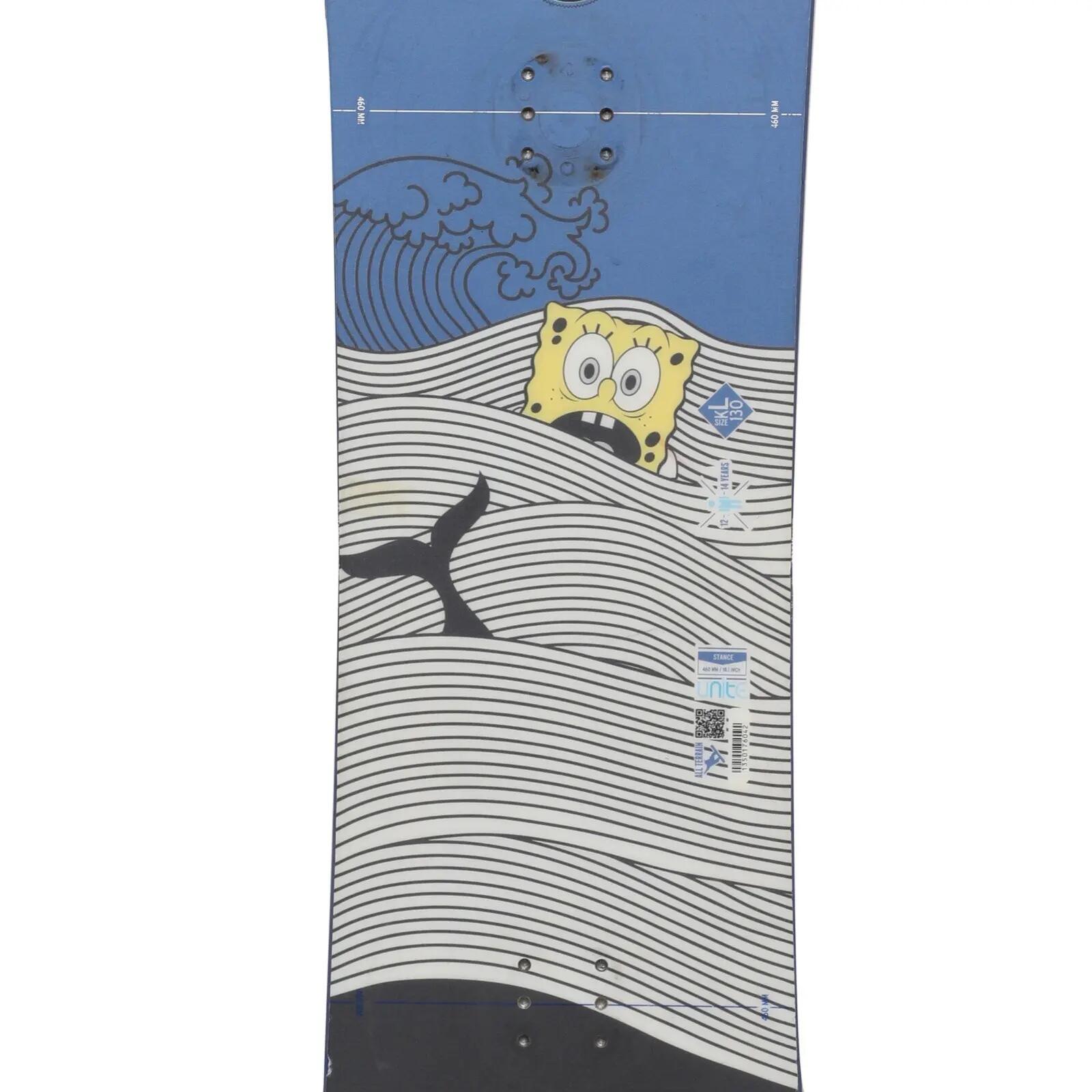 RECONDITIONNE - Snowboard Junior Salomon El Capitan + Fixations Coque 3/5