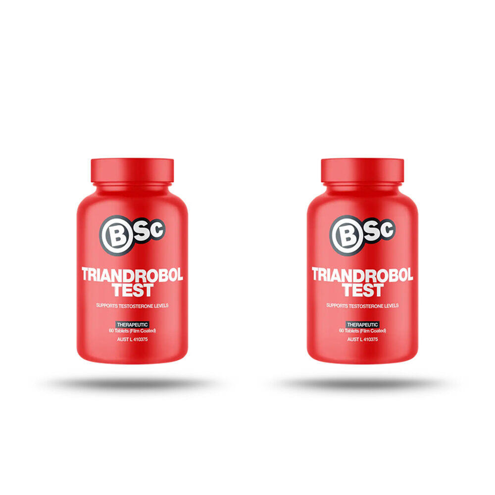 2PK BSc Triandrobol Test Health Supplement 60 Tablets