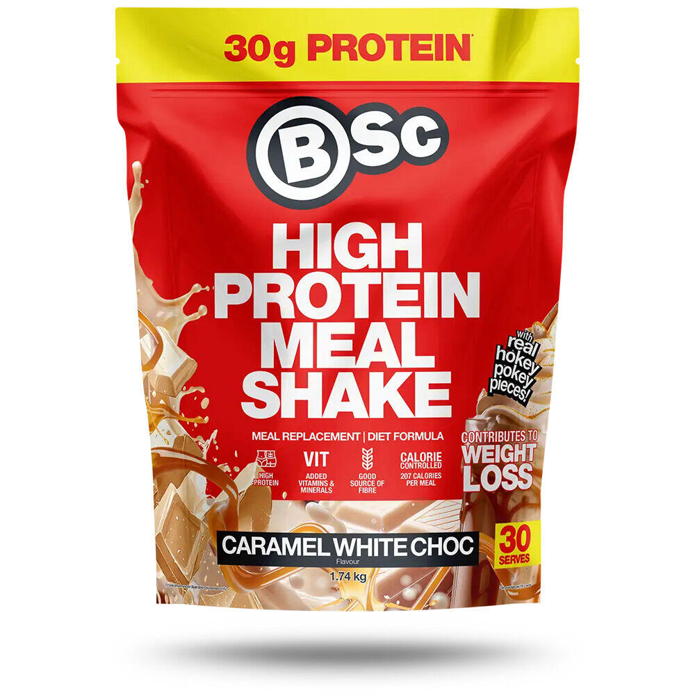 BSc High Protein Meal Replacement 1.7kg Caramel White Chocolate