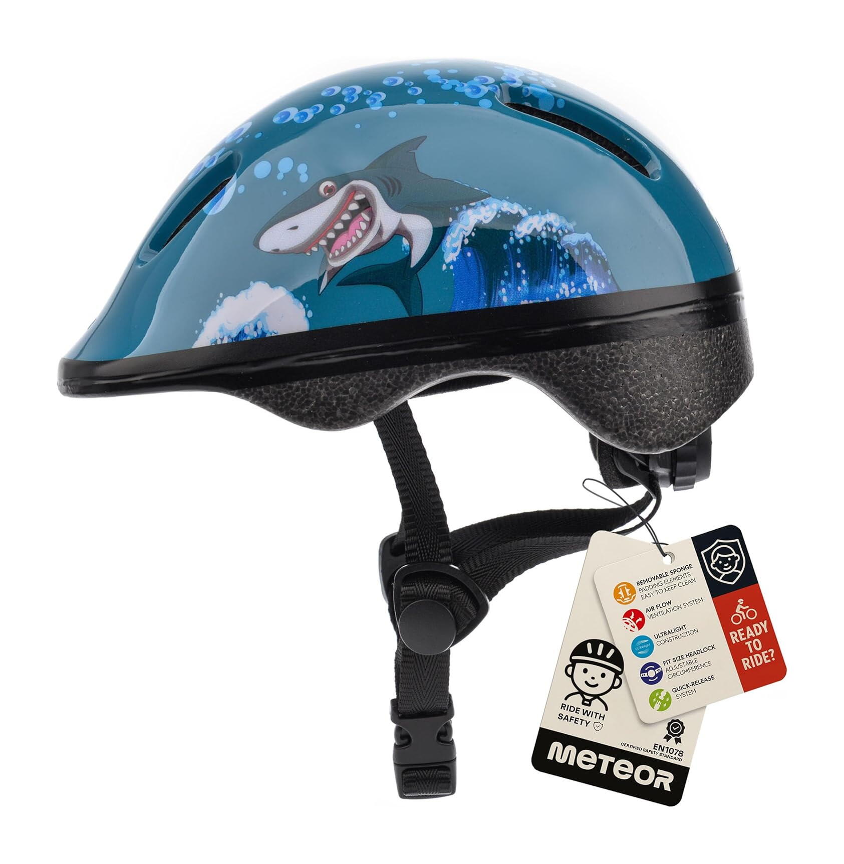 Casque Meteor pour Enfants KS06 - Protection Légère et Confortable 3/7