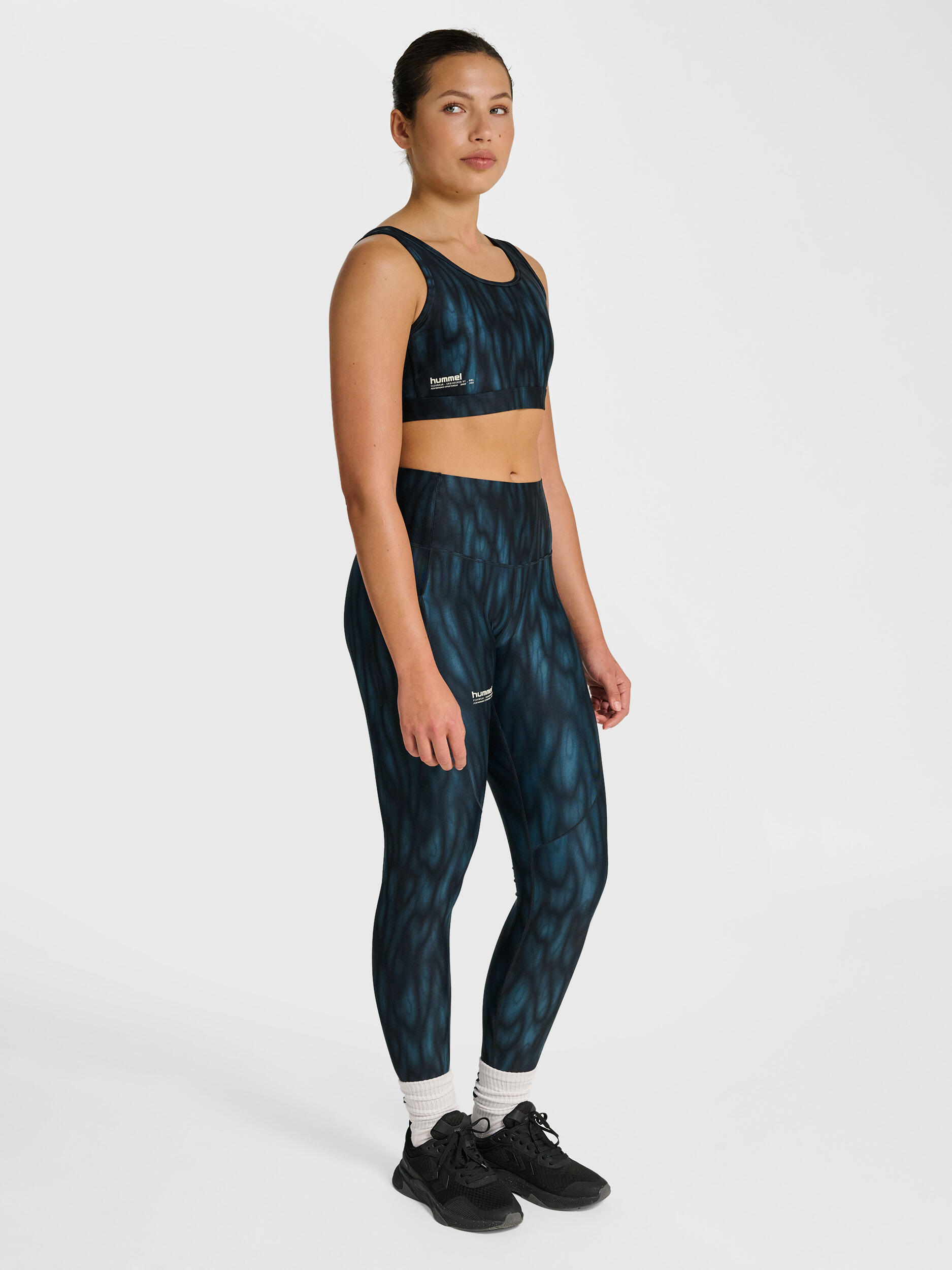 Leggings para mulher Hummel AOP Hiit Intensity 3/7