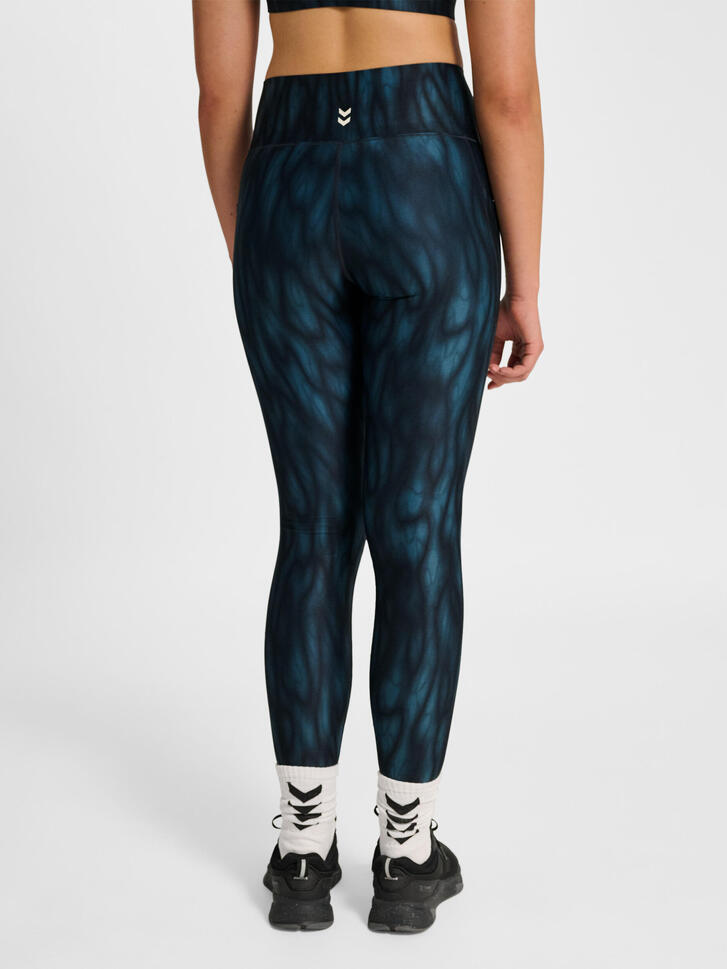 Damskie legginsy Hummel AOP Hiit Intensity