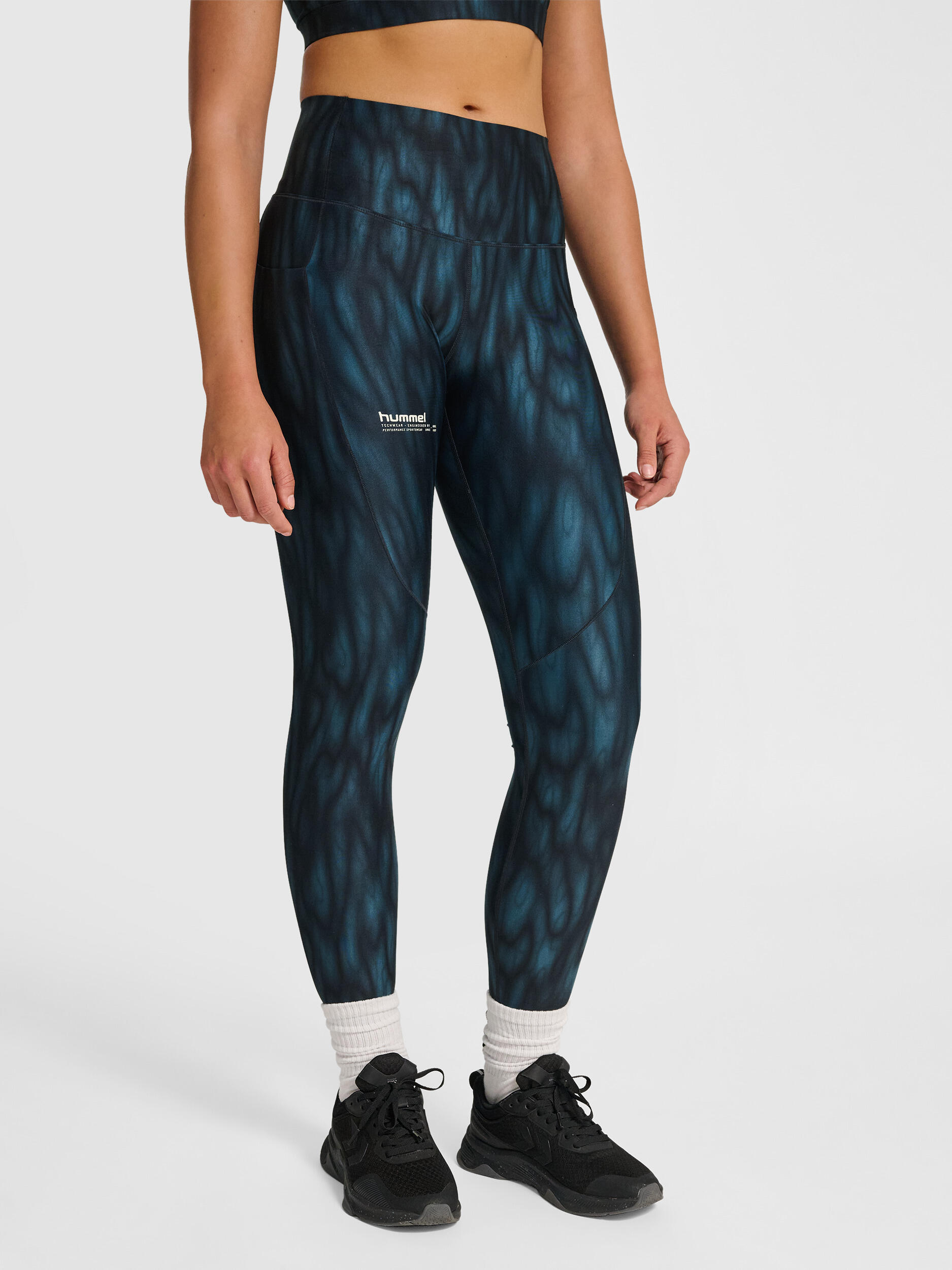 HUMMEL Women's leggings Hummel AOP Hiit Intensity