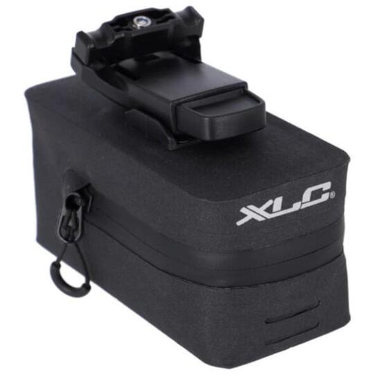XLC BA-S110 Borsa da sella con adattatore Fidlock Push 085 L nero