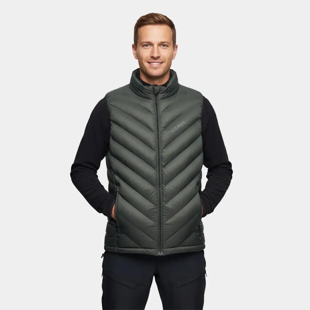 Alpinus Liskamm men's quilted vest with REPREVE® insulation