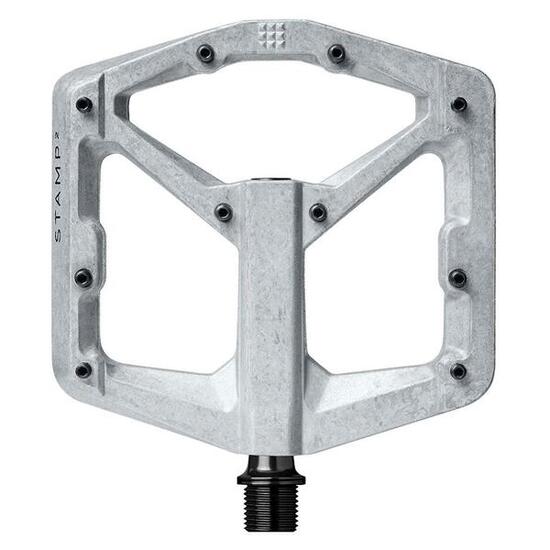 Pedale piattaforma MTB Stamp 2 Large argento grezzo