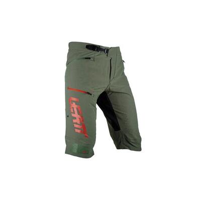 Pantaloncini MTB Gravity 4.0 resistenti ad acqua e fango Verde Uomo