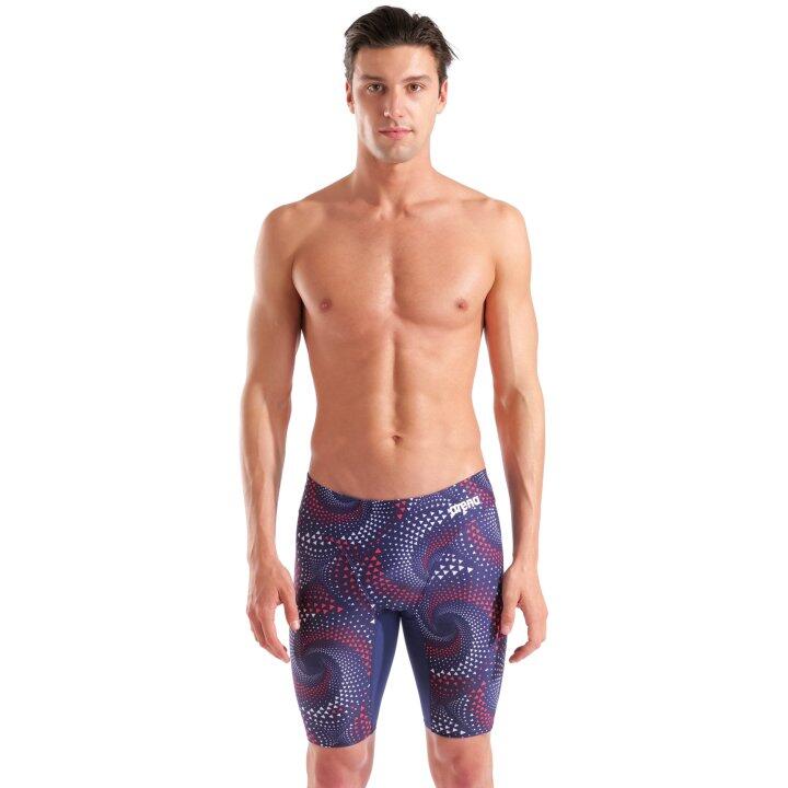 Swim jammer Arena Fireflow Blu/Rosso 4/7