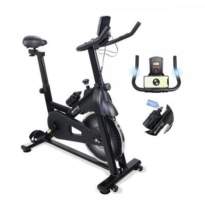 Indoor cycle hometrainer 6kg vliegwiel verstelbaar max 100kg teide