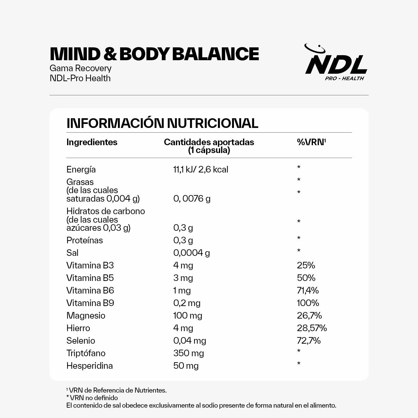 Mind & Body Balance 5/5