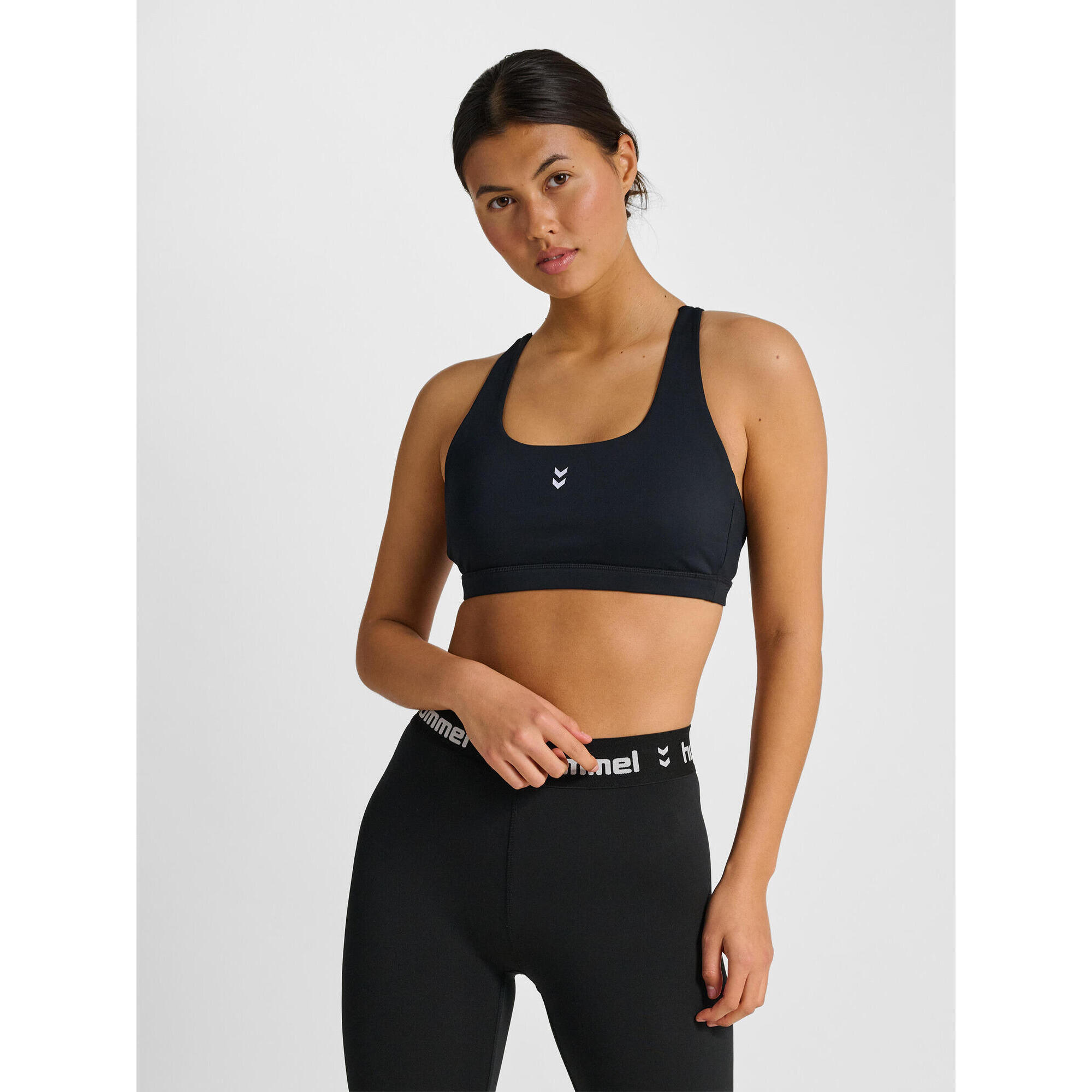 Hummel - Enfiler Top Hmlhiit Femme Hummel - Top - Noir - S - Decathlon