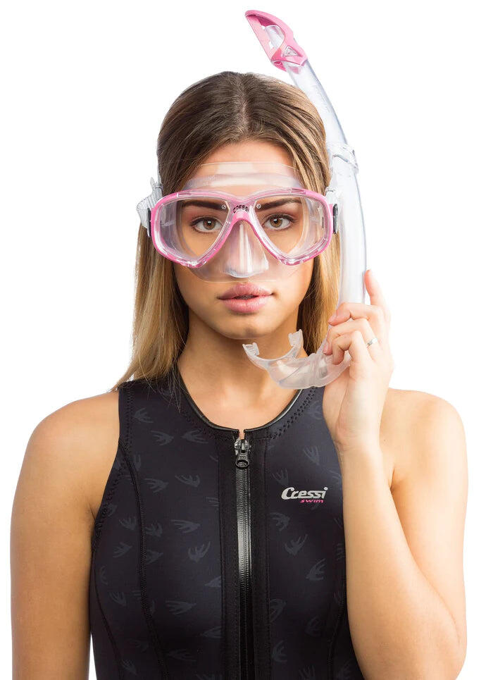 CRESSI Ensemble Tuba  -  Unisexe  -  Onda + Mexico Snorkeling Combo 4/5