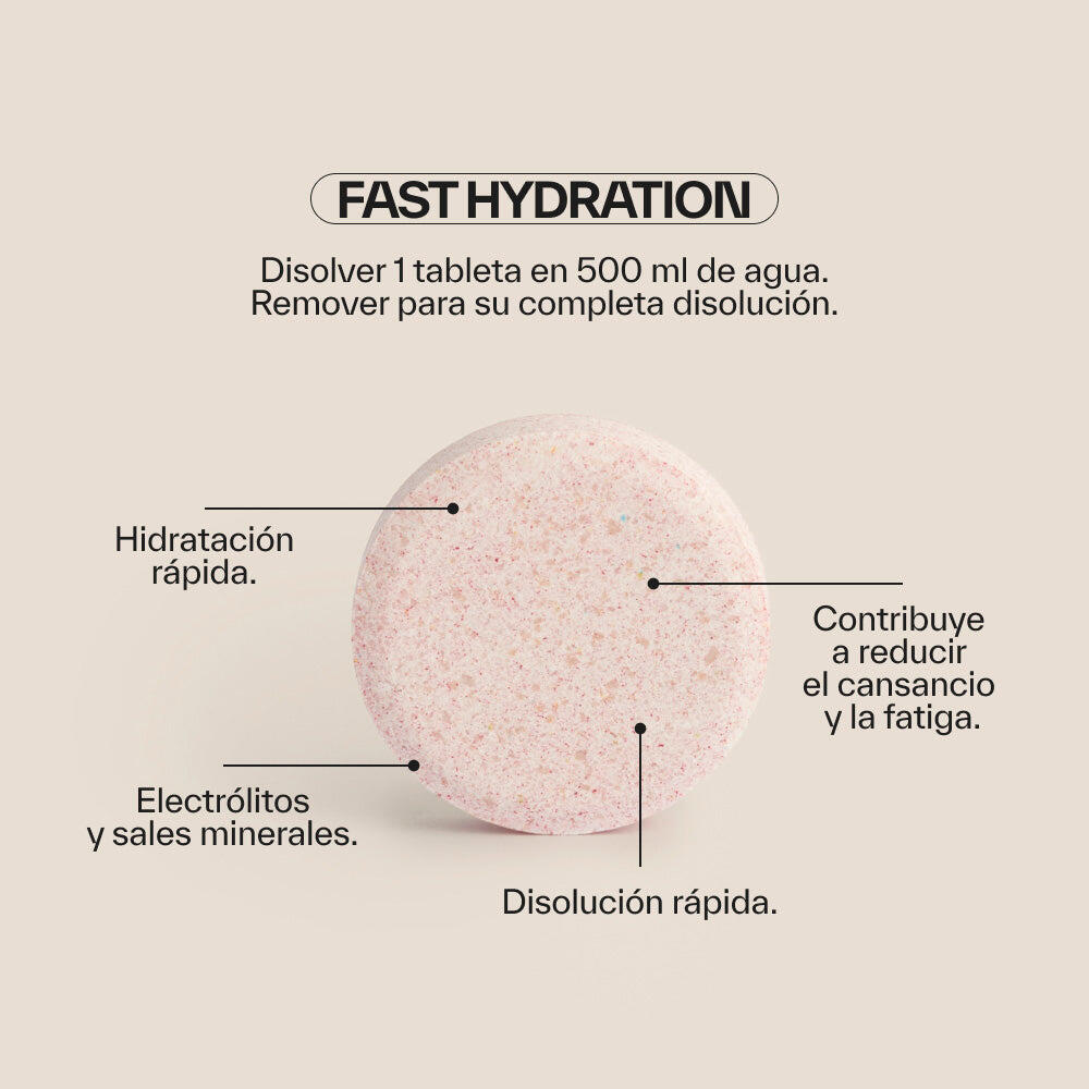 Hidratación Rápida Tabletas con Sabor a Naranja 4/5