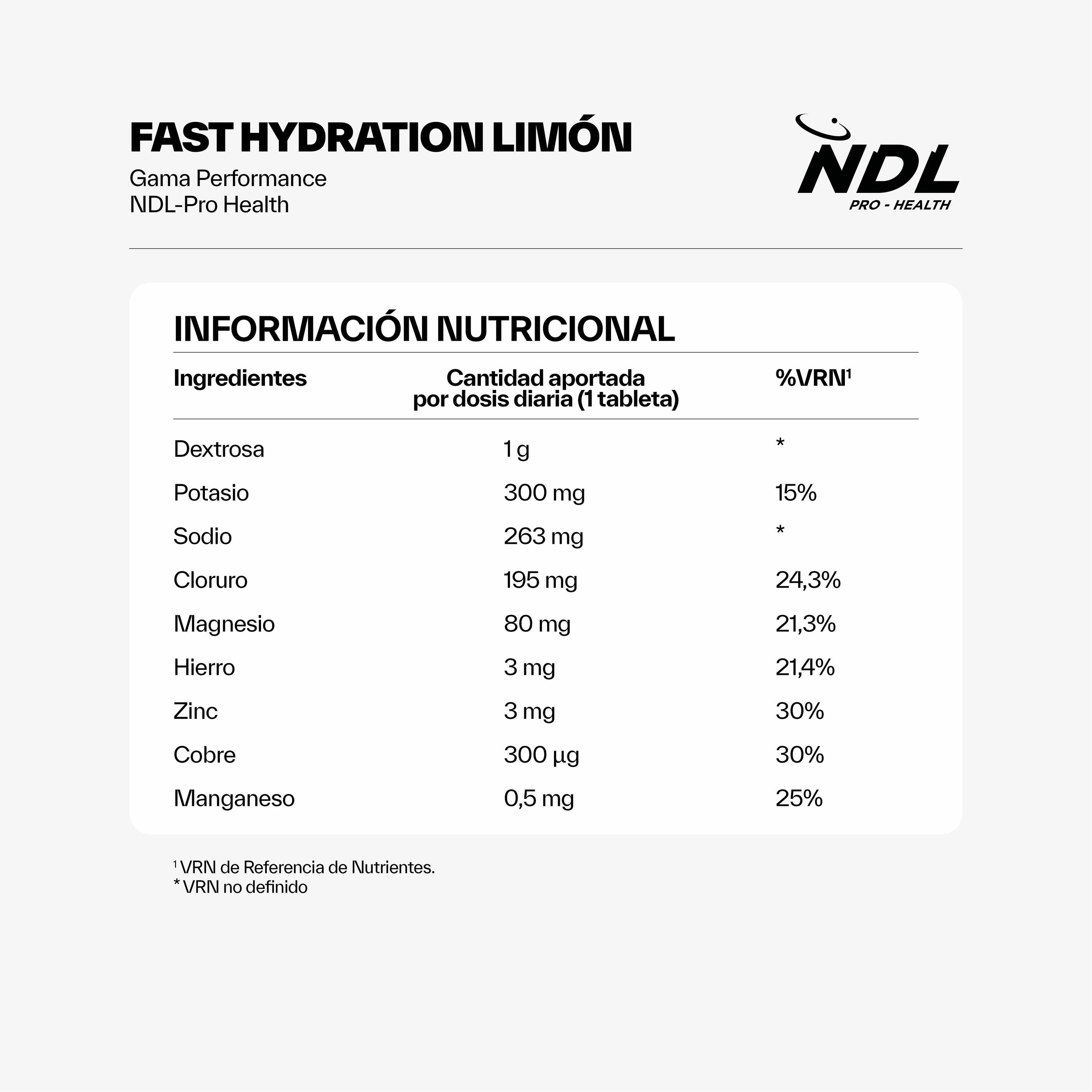 Hidratación Rápida Tabletas con Sabor a Limón 5/5