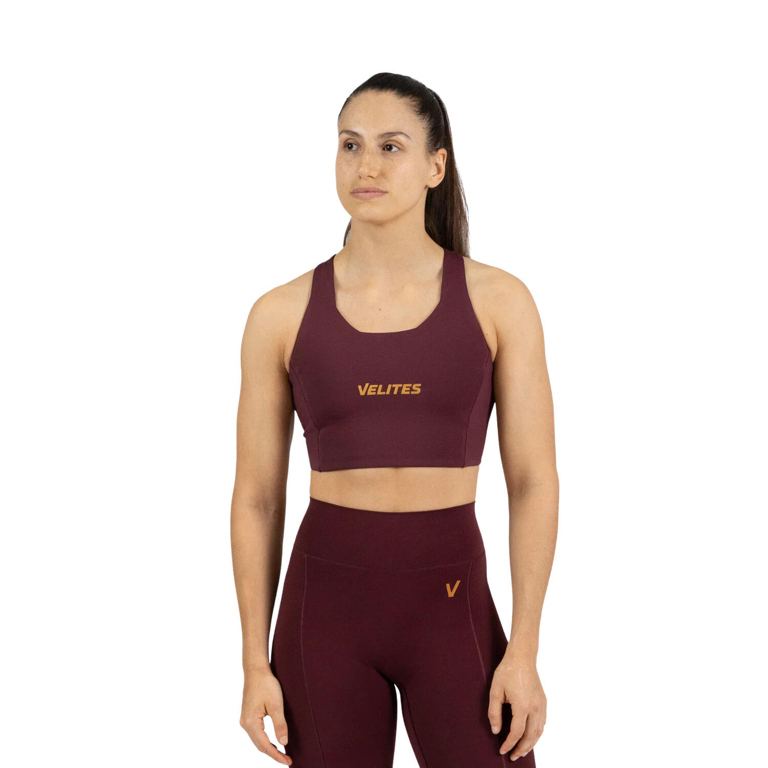 Brassière a collo alto donna Velites 3/4