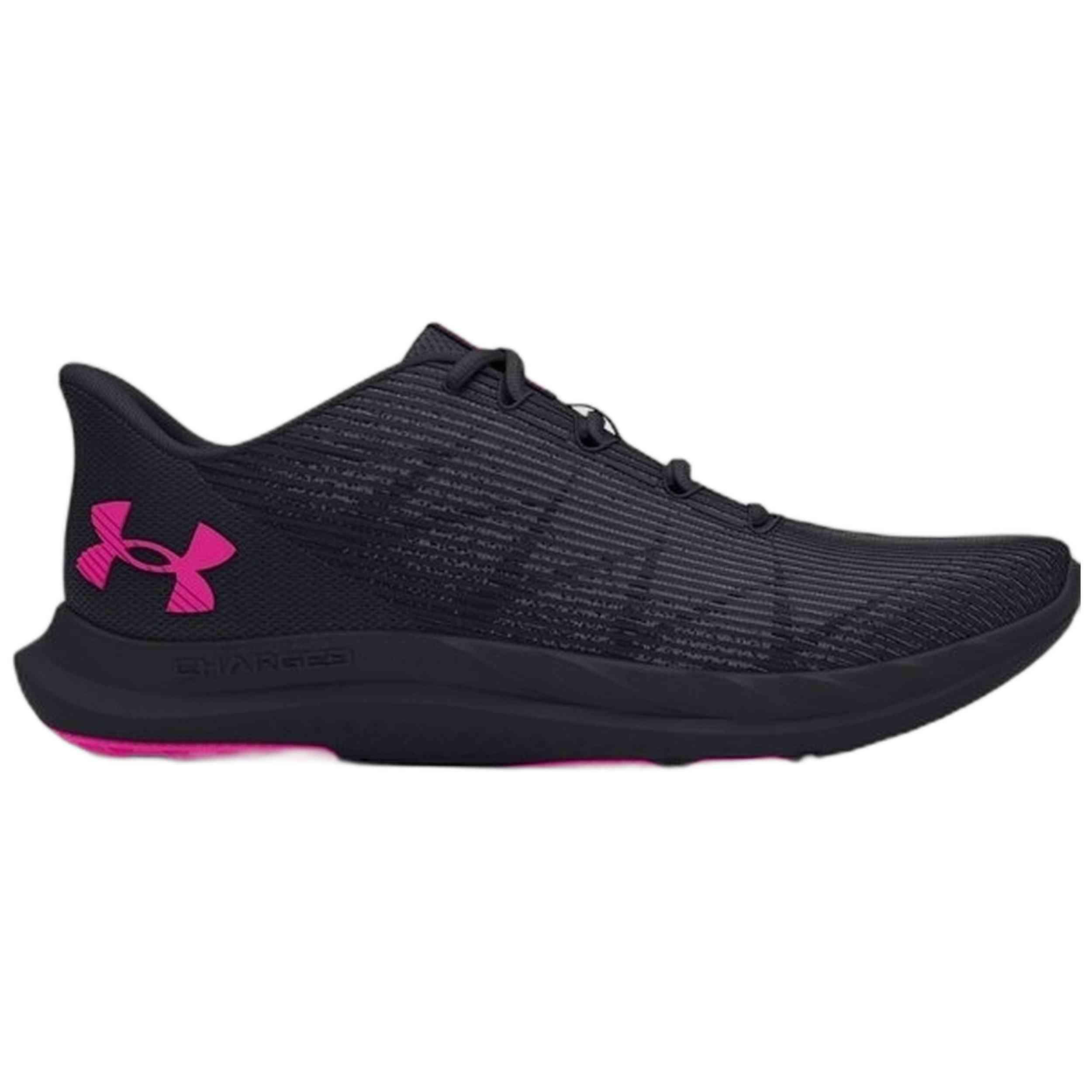Under Armour - Chaussures De Course Under Armour Modèle 3027006-044 Pour Femmes - Chaussures D'Athlétisme - Bleu|noir - 38 - Decathlon