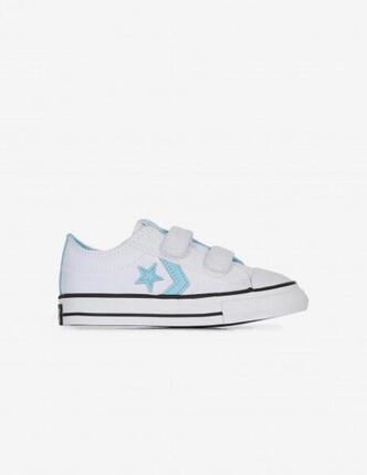 Zapatillas deportivas Niños velcro Converse Star Player 76 Canvas Azul