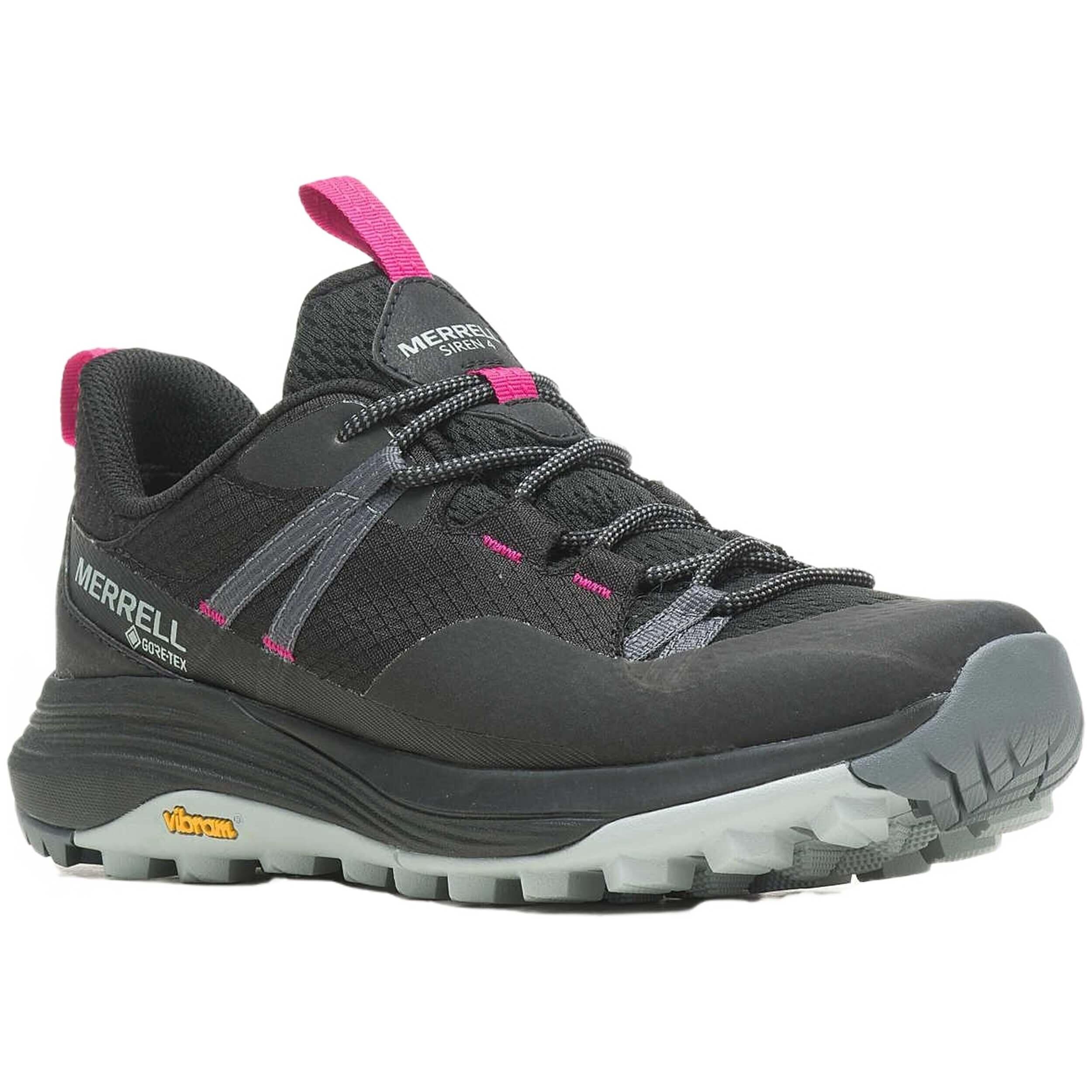 Sapatos de trekking Merrell modelo J037274-BLACK para mulheres 4/5
