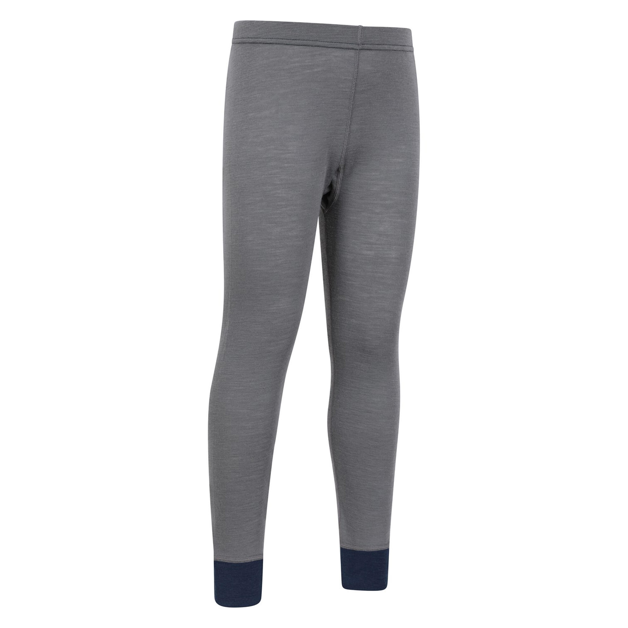 "II" Baselayerhose für Kinder Grau 4/4