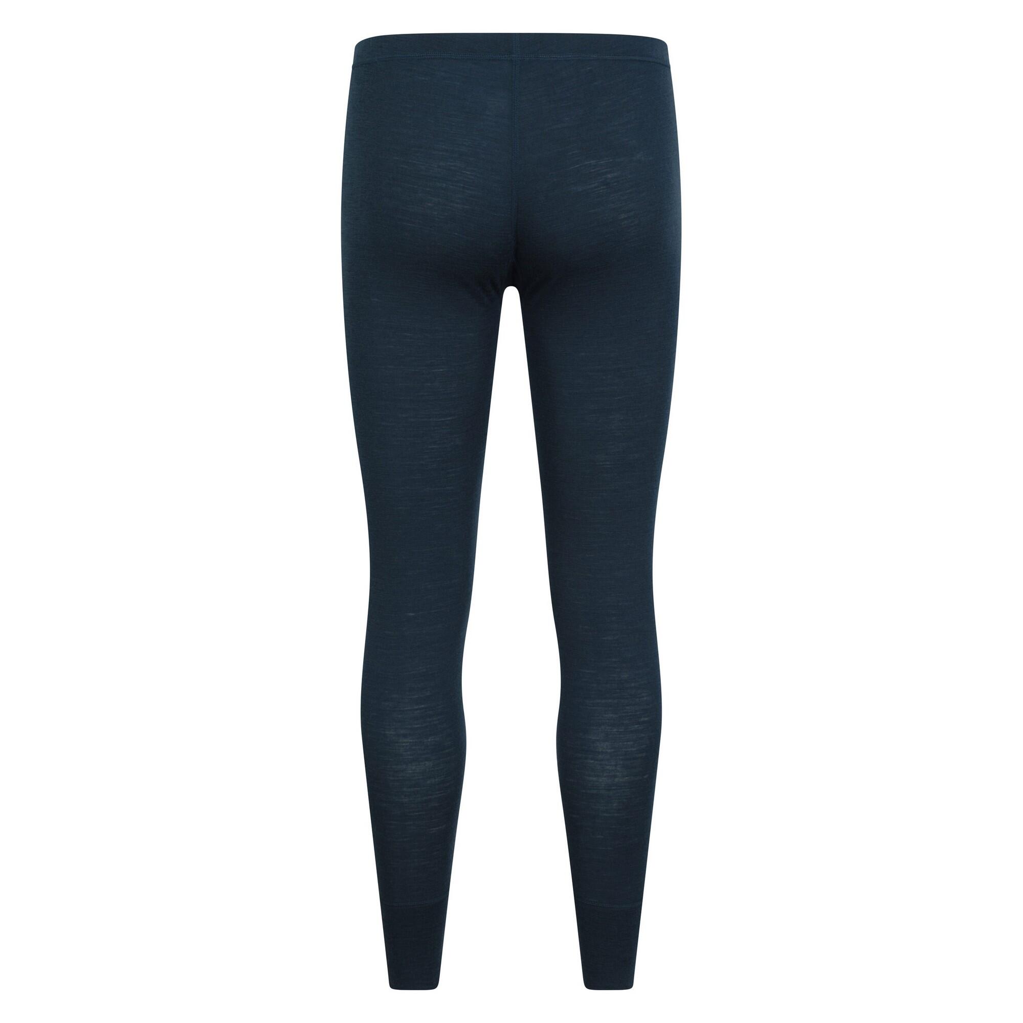 Leggins Termici Uomo Mountain Warehouse Merino II Petrolio 2/4