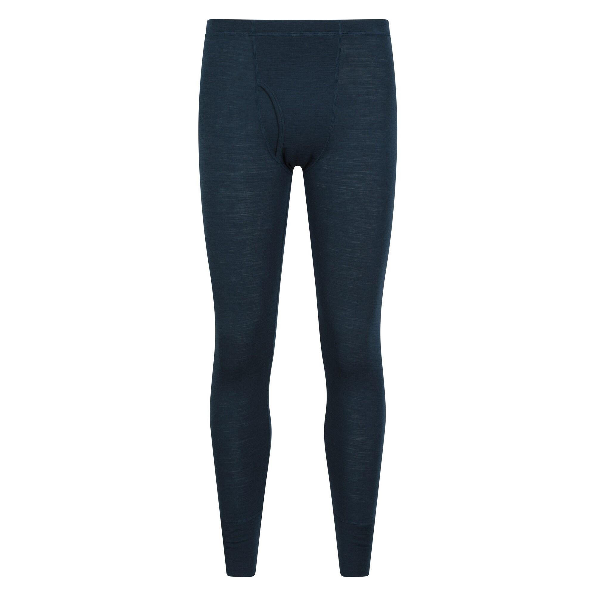 MOUNTAIN WAREHOUSE Mens Merino II Thermal Bottoms (Petrol)