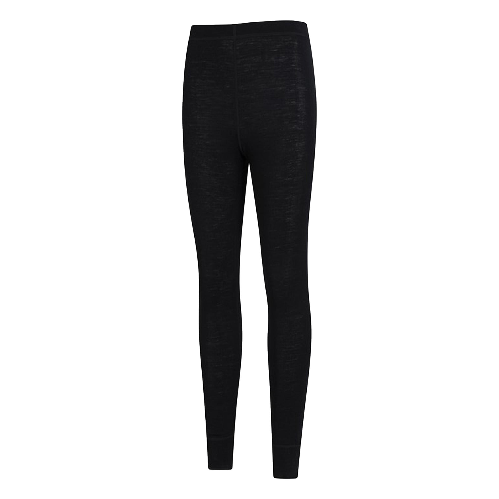 Womens/Ladies Merino II Thermal Bottoms (Black) 3/4