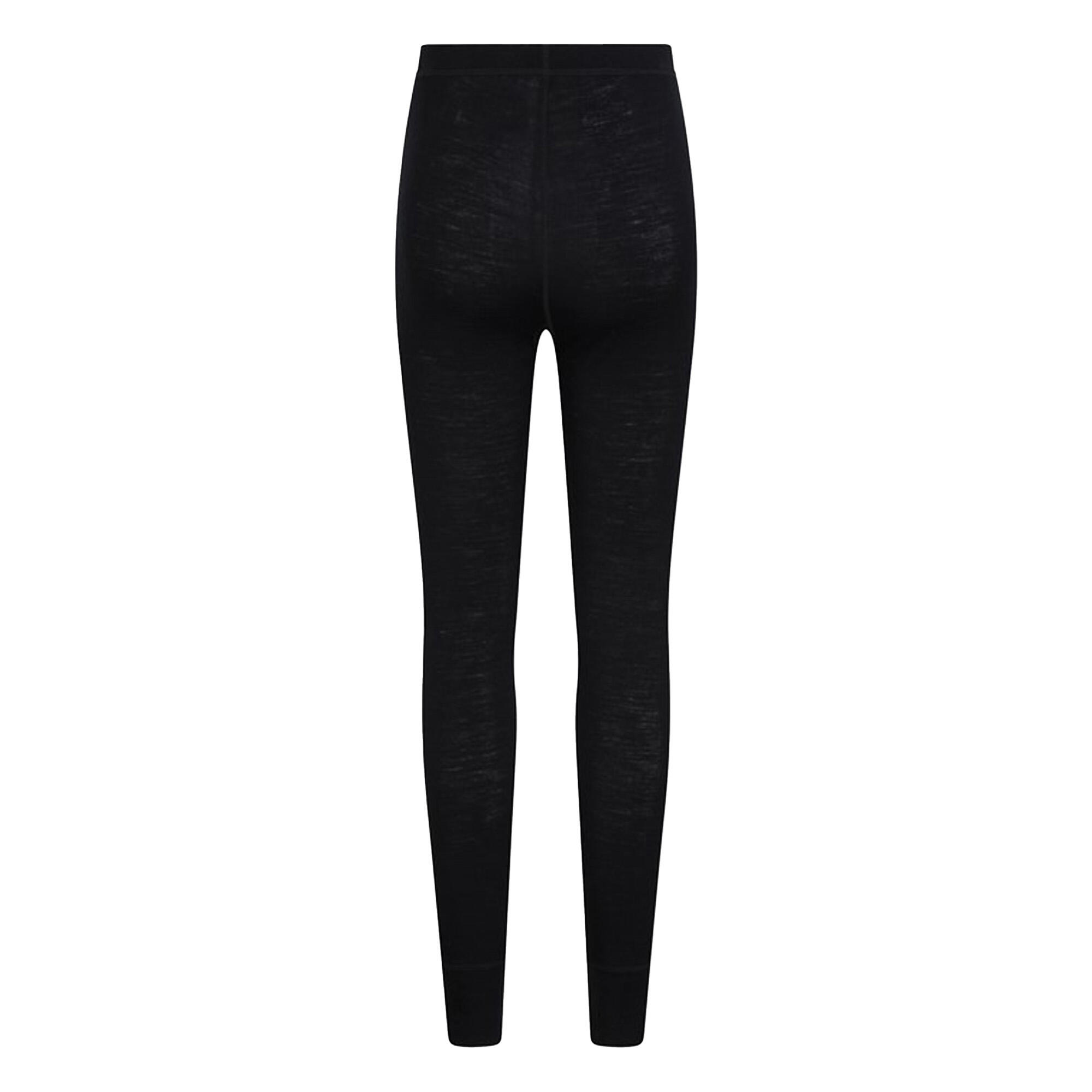 Womens/Ladies Merino II Thermal Bottoms (Black) 2/4
