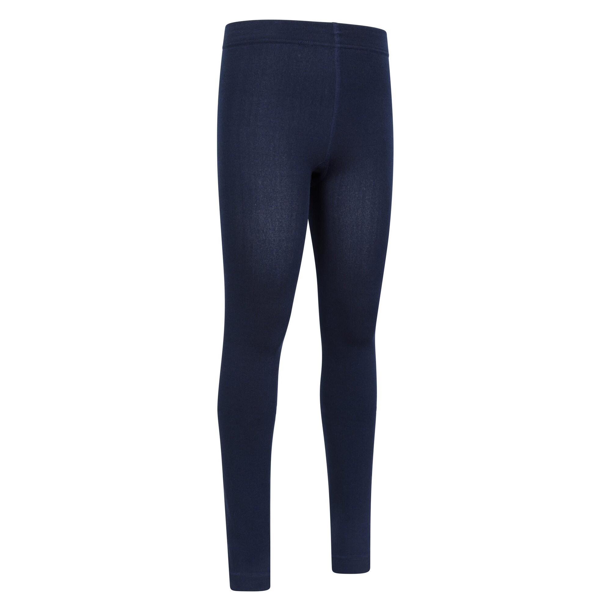 Legging Fille (Bleu Marine) 3/4