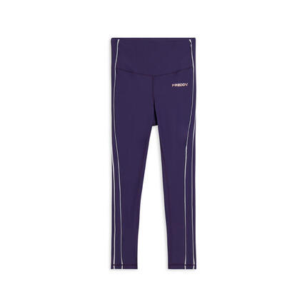 Leggings 7/8 avec passepoils contrastés et poche latérale